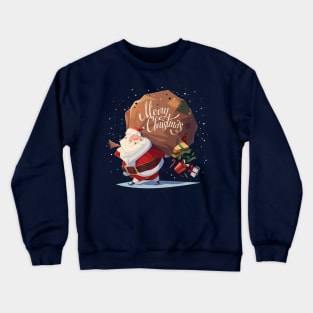 Cute and Chubby Santa Crewneck Sweatshirt